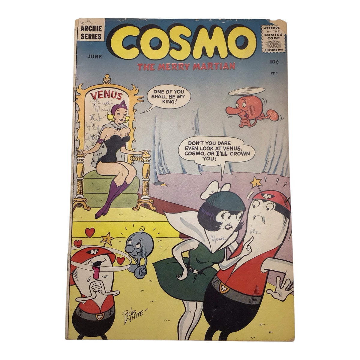 Cosmo The Merry Martian #4 - Archie Series Comic