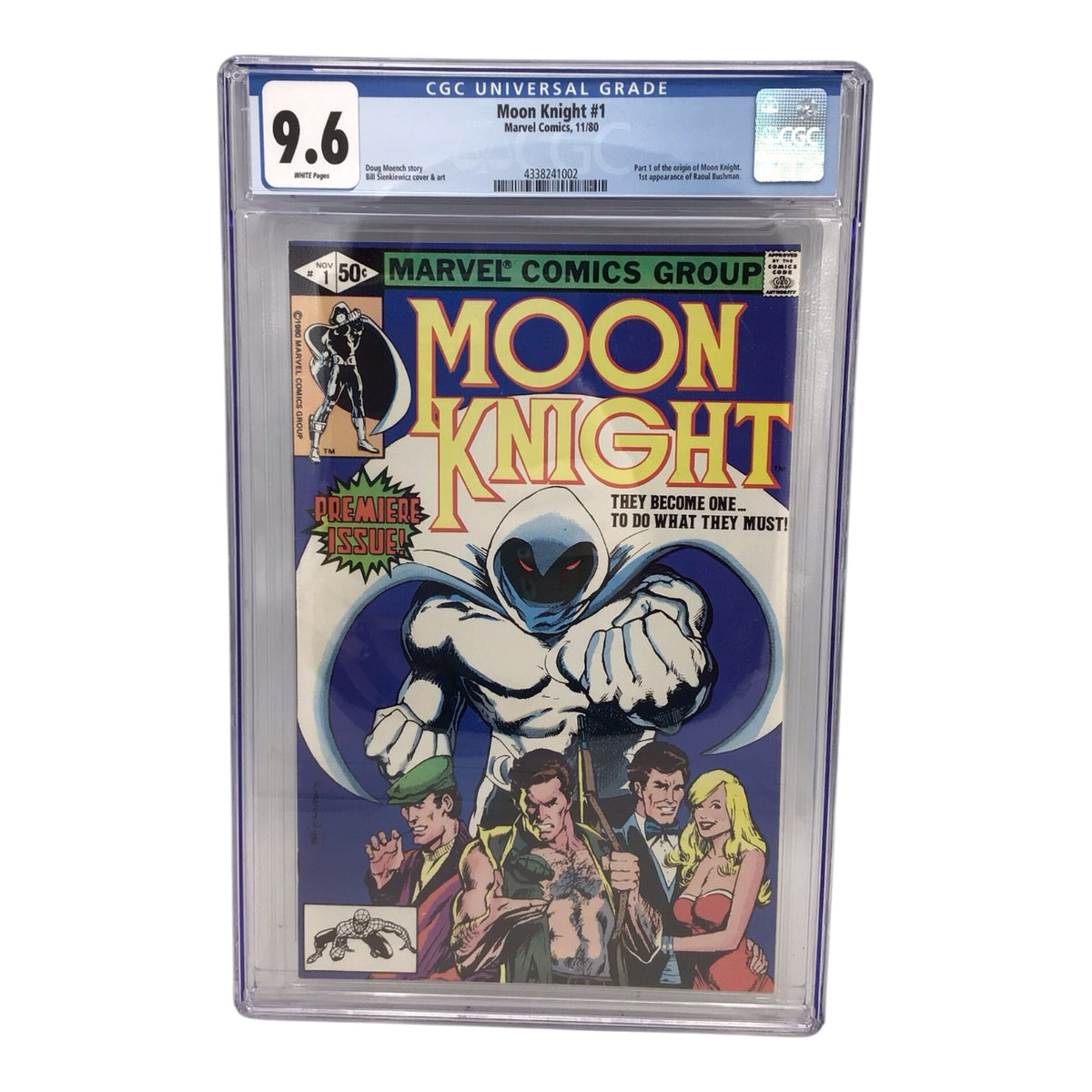 Marvel Moon Knight #1 - CGC Graded 9.6