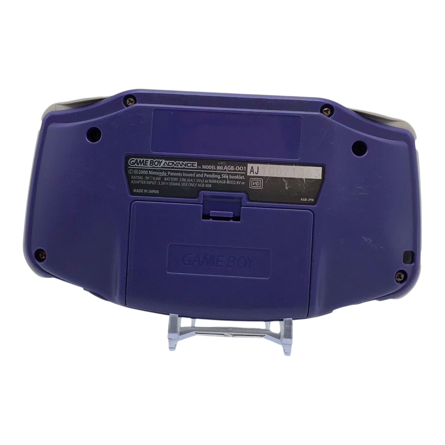 Game Boy Advance Purple – Tested & Working (System Only)