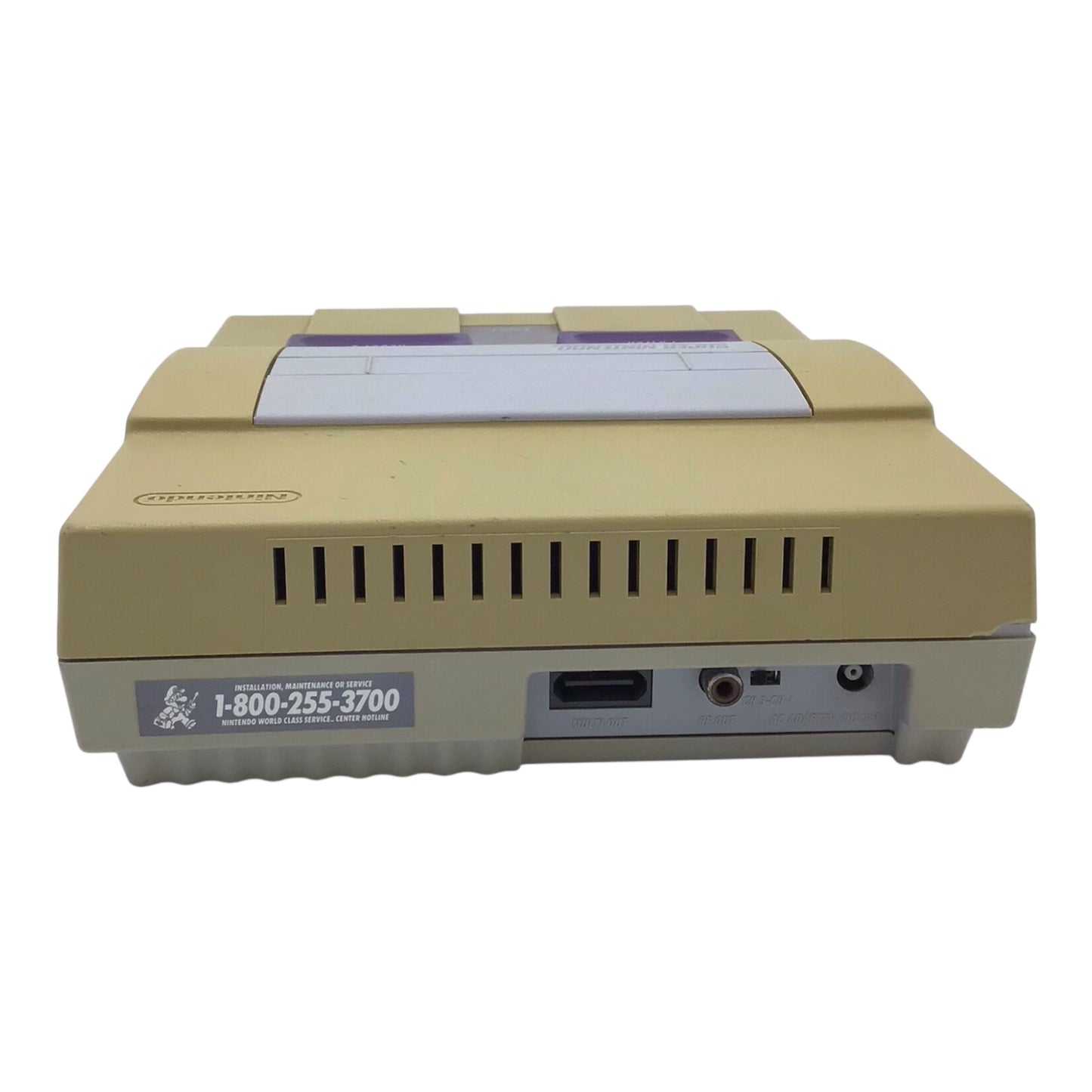 Super Nintendo Entertainment System (SNES) – Complete with Controllers & Cables