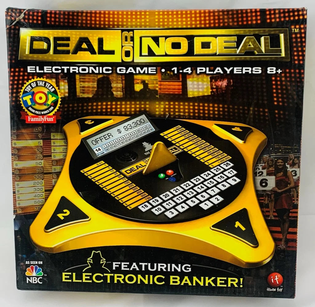 Deal or No Deal Electronic Game featuring Electronic Banker - Irwin Toy