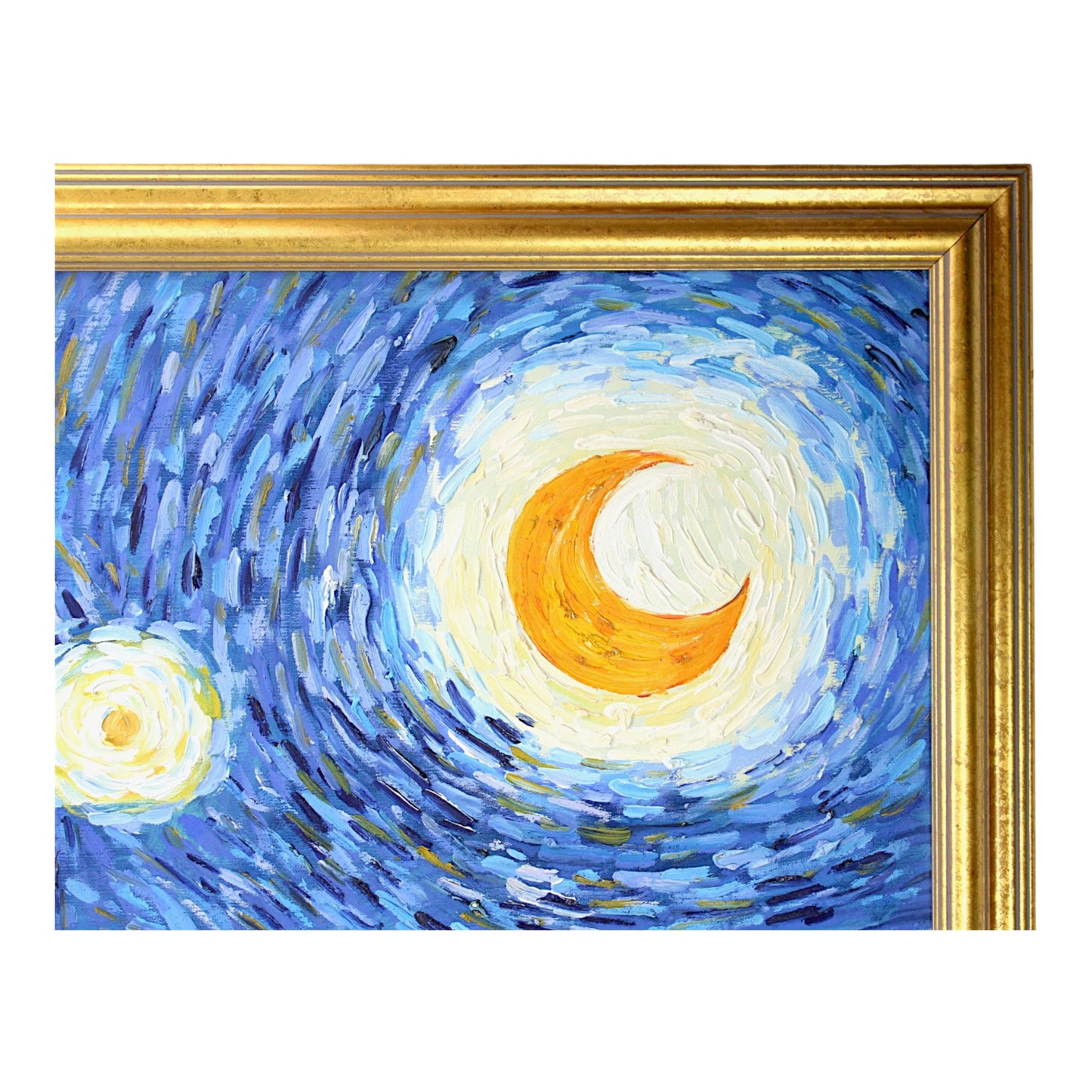 STARRY NIGHT Painting after Vincent Van Gogh (1853-1890) size 36" X 48"