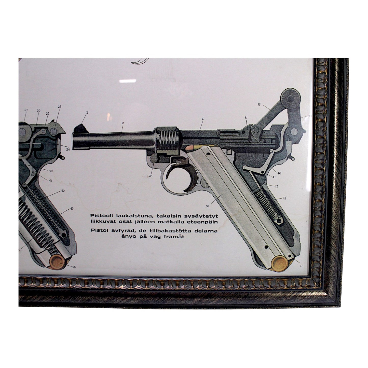 German WW2 Parabellum Pistol 23 Luger Breakout Period Poster