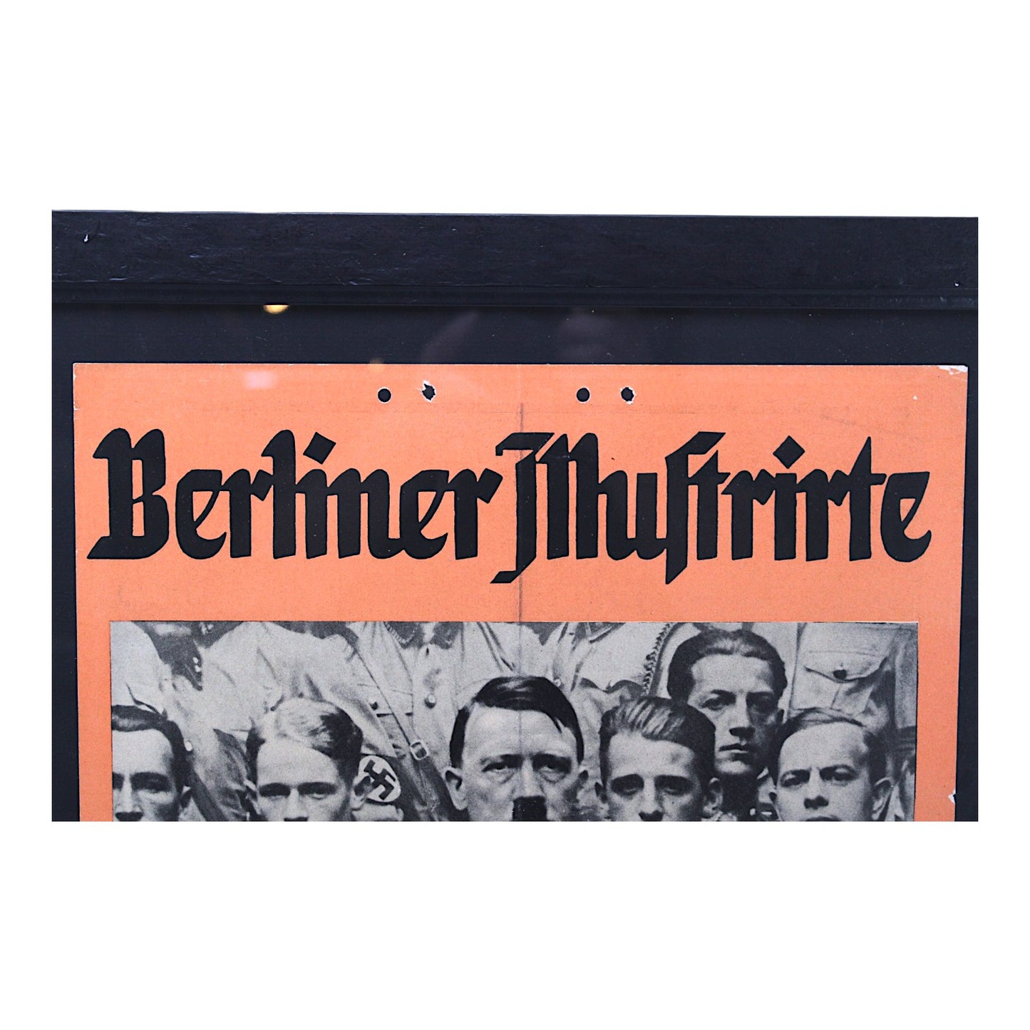 Rare German weekly magazine Berliner Illustrirte Zeitung Cover framed