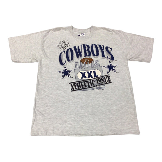 Vintage 1990s Dallas Cowboys Randy White #54 Signed Athletic Issue T-Shirt – JSA Certified