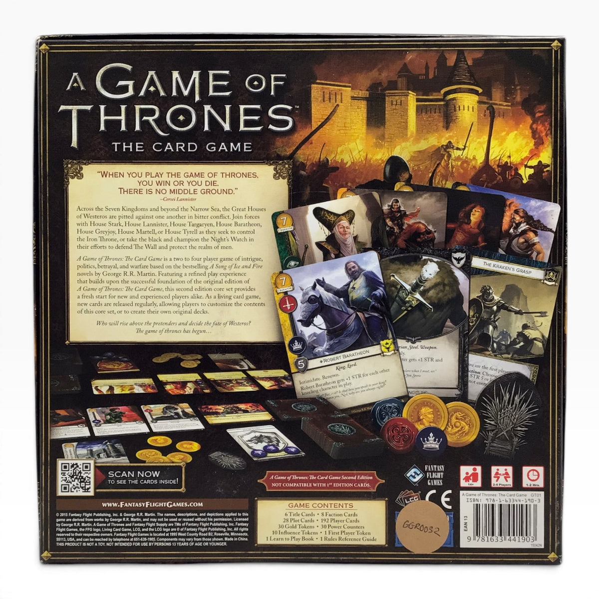 A Game of Thrones: The Card Game 2nd Edition Core Set (2015) – Fantasy Flight Games