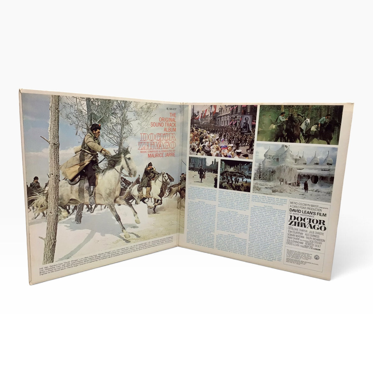 Doctor Zhivago (1965) Original Soundtrack Album Vintage Vinyl LP – Maurice Jarre – S1E-6ST