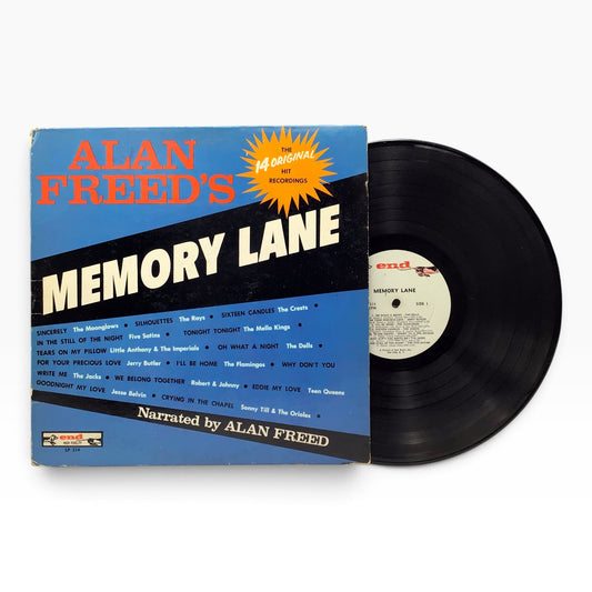 Alan Freed's Memory Lane (1962) Vintage Vinyl LP – End Records LP-314