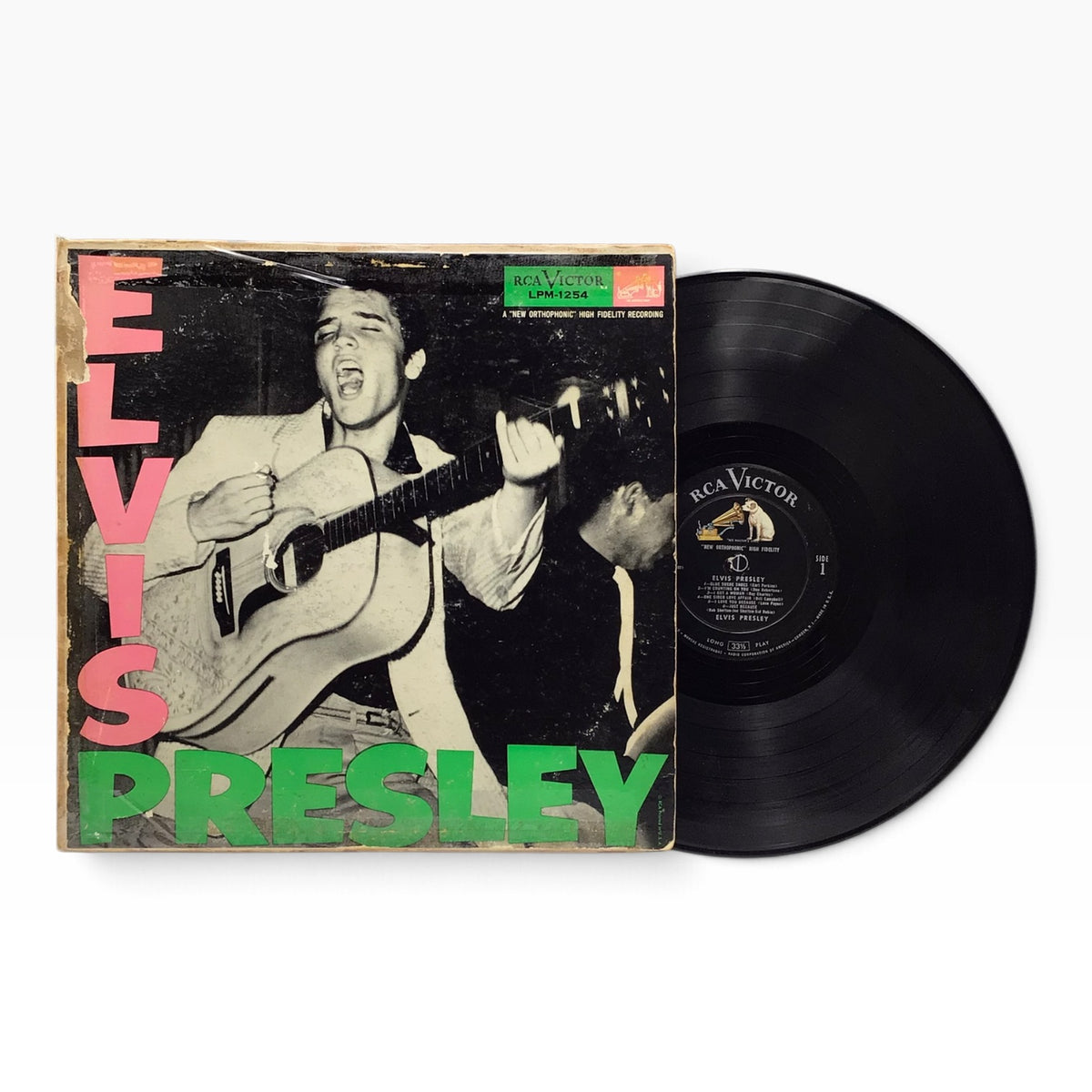 Elvis Presley (1956) Self-Titled Debut Album Vinyl LP – RCA Victor LPM-1254