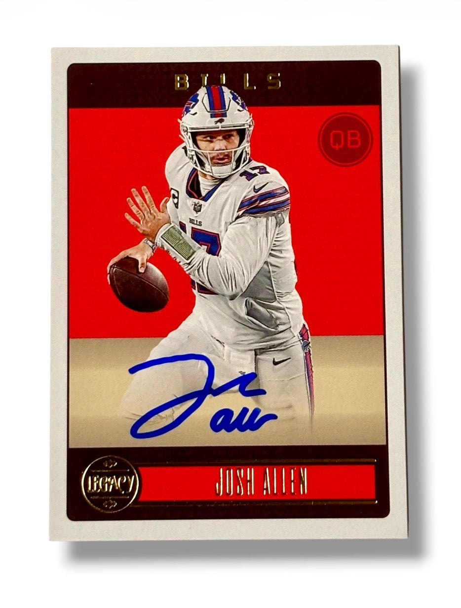 2023 Panini Legacy #10 Josh Allen Signed/Autographed Card