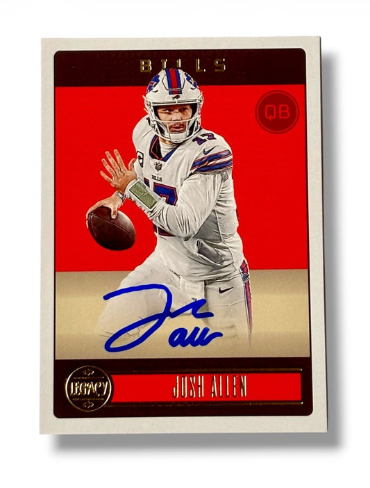 2023 Panini Legacy #10 Josh Allen Signed/Autographed Card
