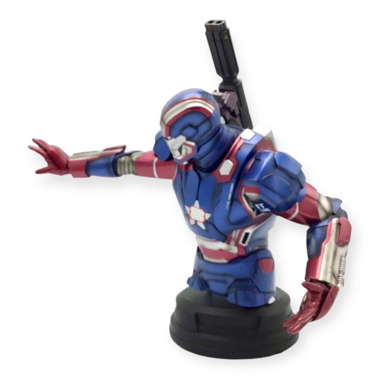 IRON PATRIOT Limited Edition Mini Bust RETIRED 1700 Gentle Giant Marvel 2014