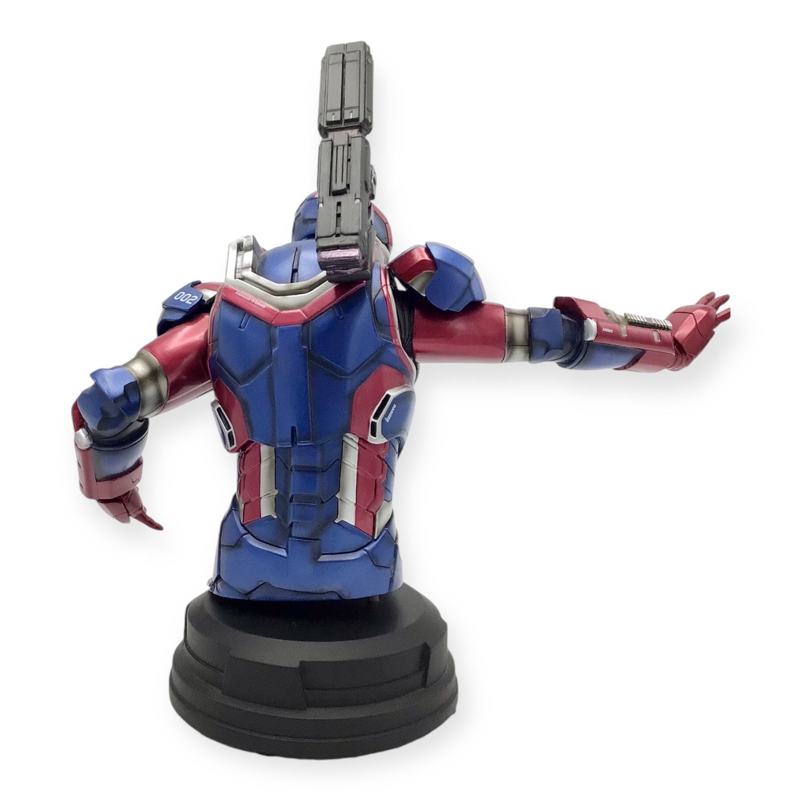 IRON PATRIOT Limited Edition Mini Bust RETIRED 1700 Gentle Giant Marvel 2014