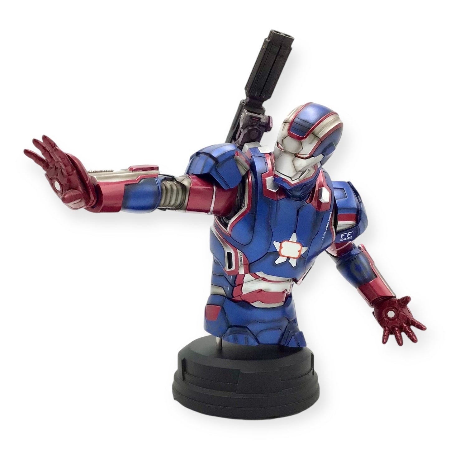 IRON PATRIOT Limited Edition Mini Bust RETIRED 1700 Gentle Giant Marvel 2014