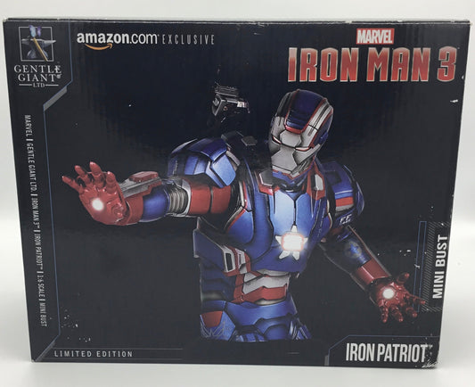IRON PATRIOT Limited Edition Mini Bust RETIRED Gentle Giant Limited 1700