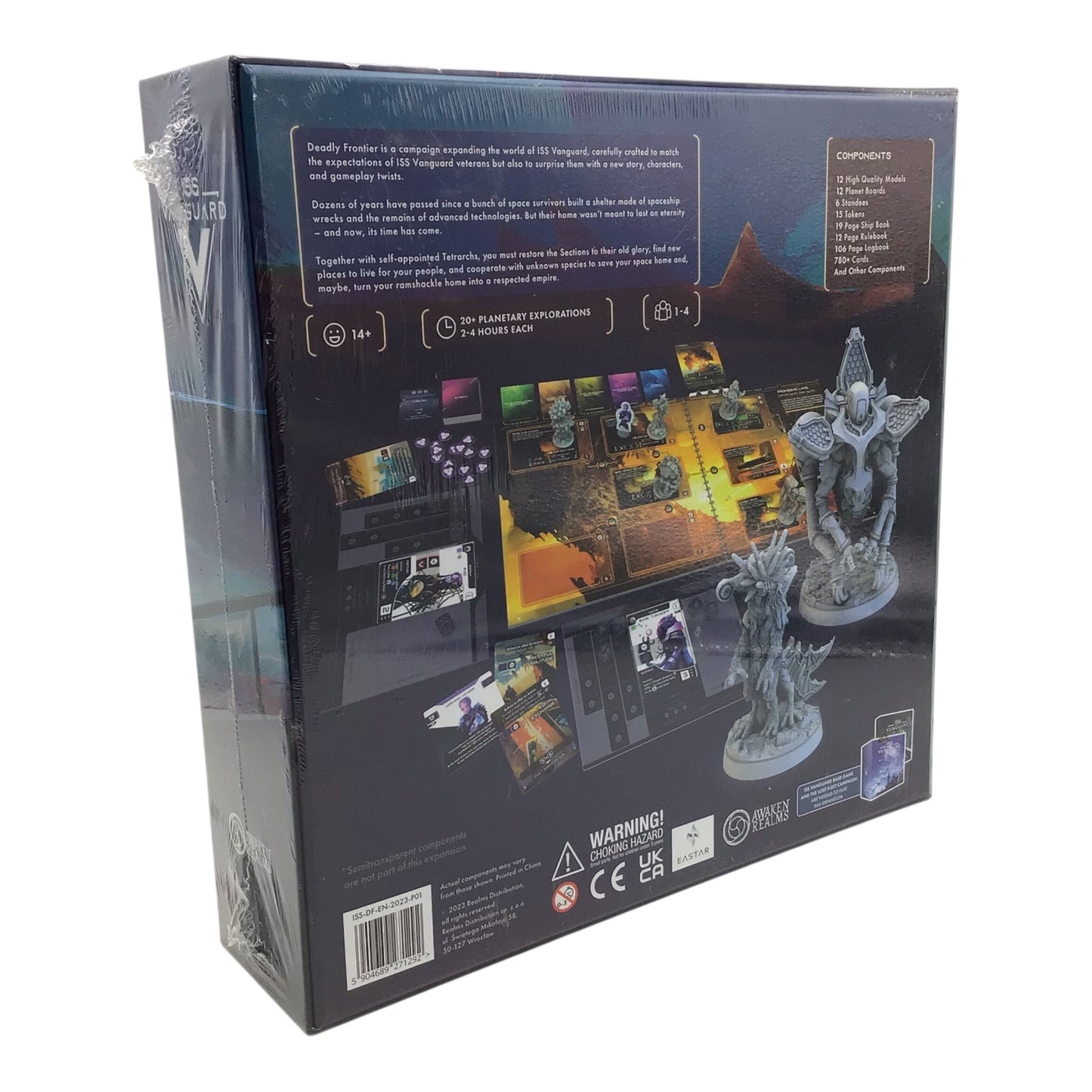 ISS Vanguard Core Game with Expansions – Close Encounters, Deadly Frontier, Lost Fleet