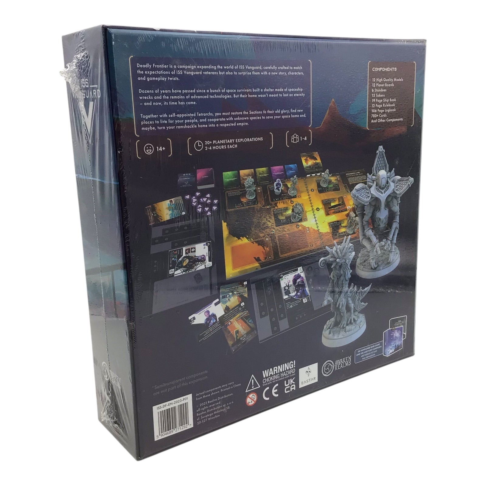 ISS Vanguard Core Game with Expansions – Close Encounters, Deadly Frontier, Lost Fleet