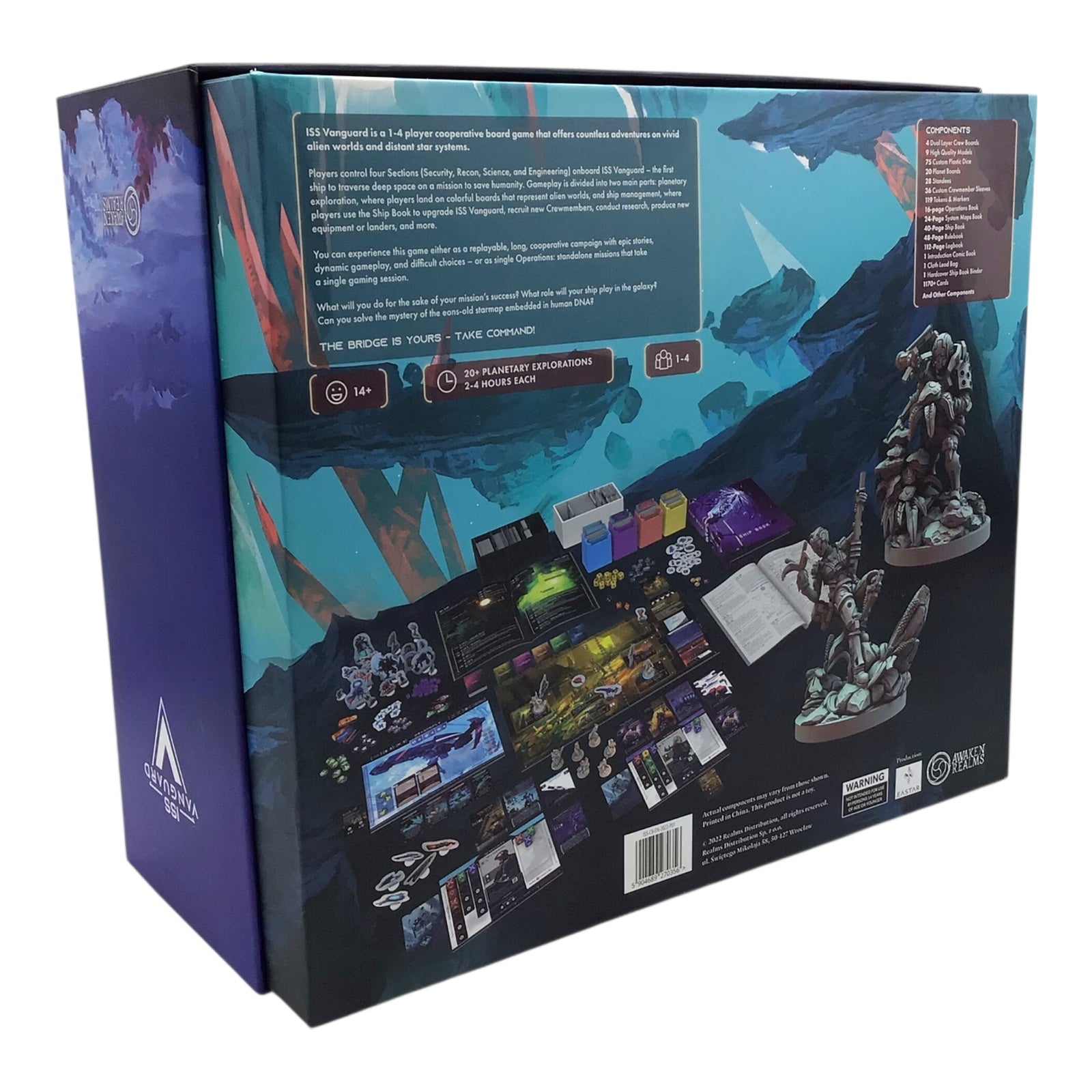 ISS Vanguard Core Game with Expansions – Close Encounters, Deadly Frontier, Lost Fleet