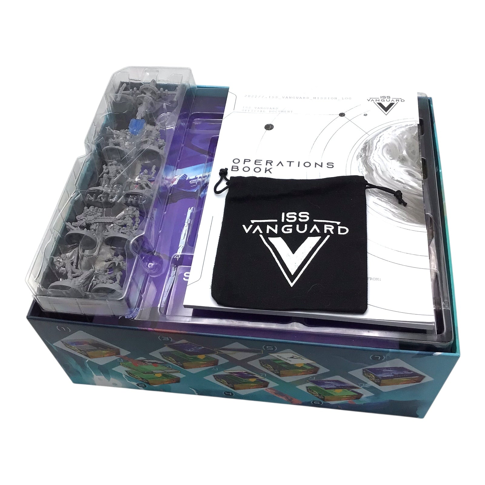 ISS Vanguard Core Game with Expansions – Close Encounters, Deadly Frontier, Lost Fleet