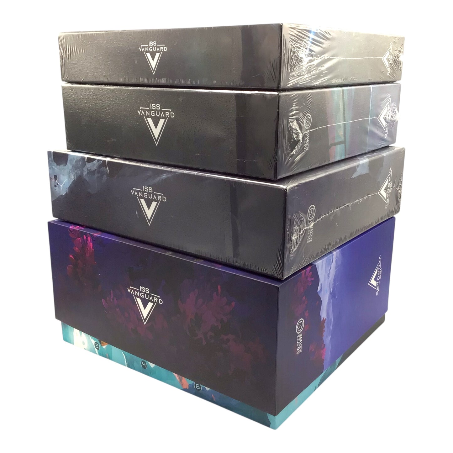 ISS Vanguard Core Game with Expansions – Close Encounters, Deadly Frontier, Lost Fleet