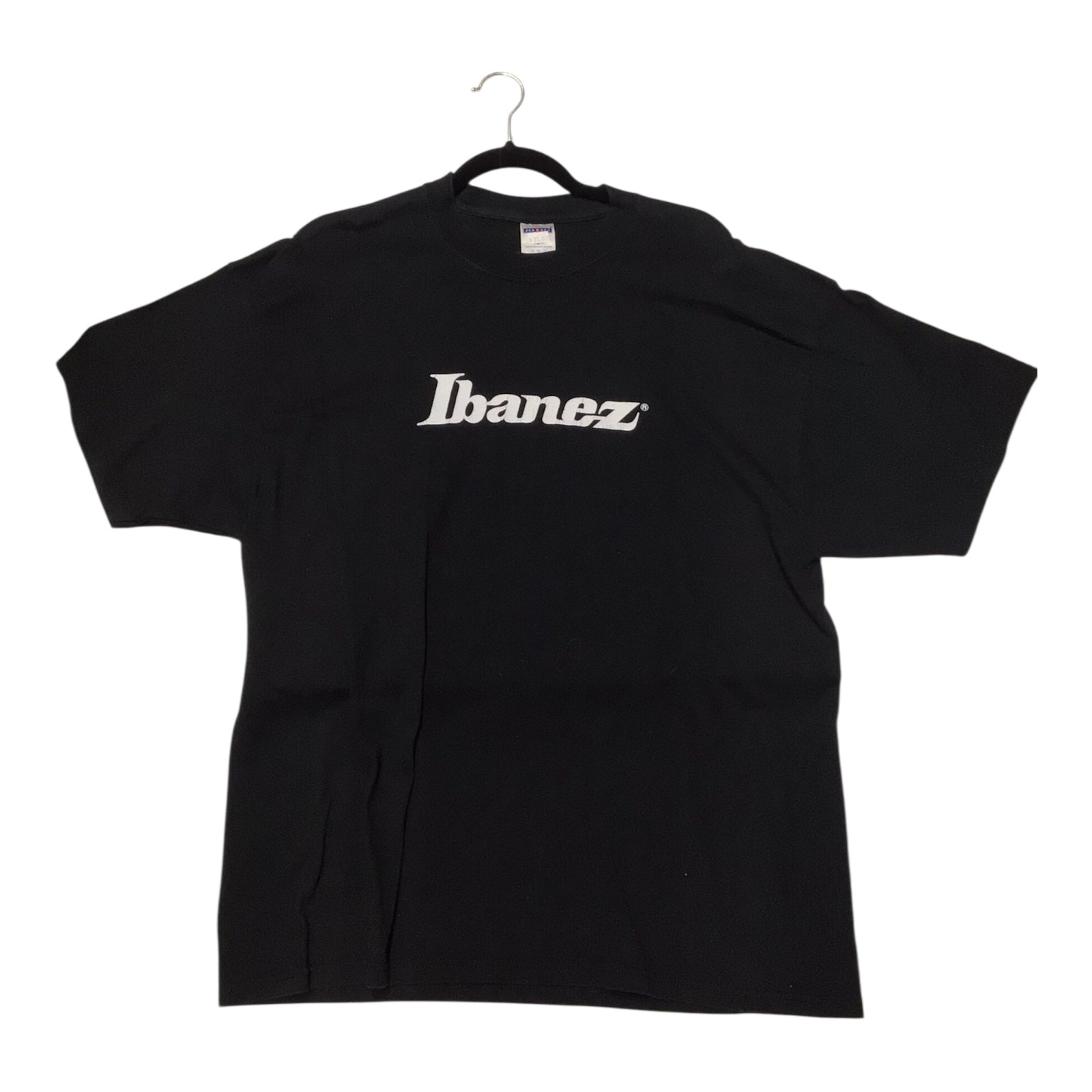 Ibanez Logo Black T-Shirt – Classic Guitar Brand Graphic Tee