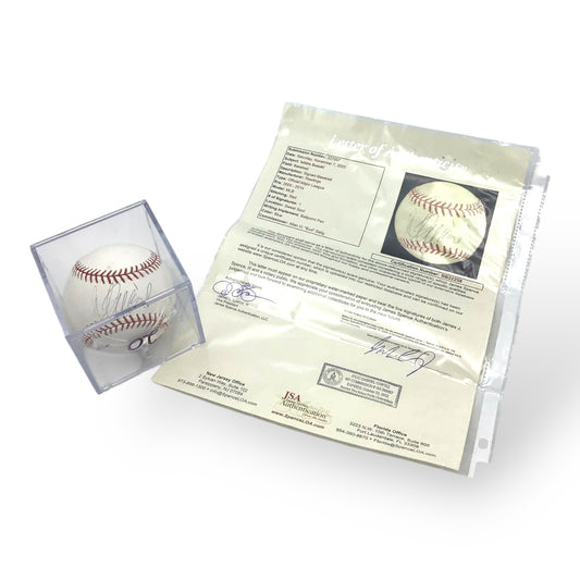 Ichiro Suzuki Signed Baseball – JSA Authenticated (Recent HOF) w/ Letter