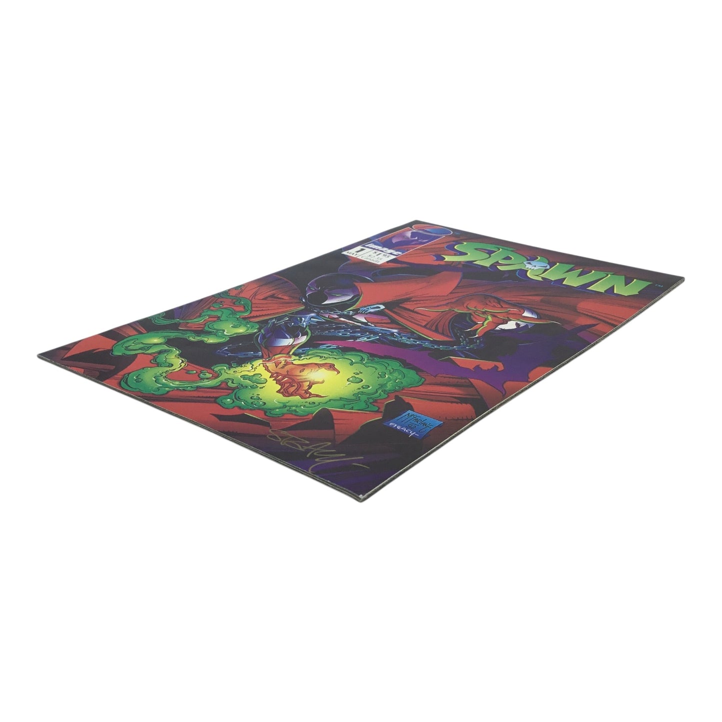 Image Comics Spawn (May 1992 Release Edition) – Signed by Ken Steacy