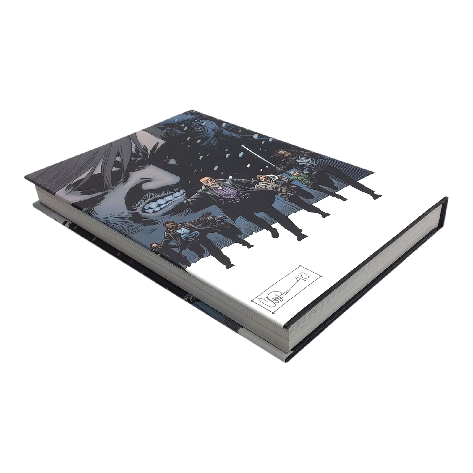Image Comics The Walking Dead Complete Signed Hardcover Set Vol. 1–8
