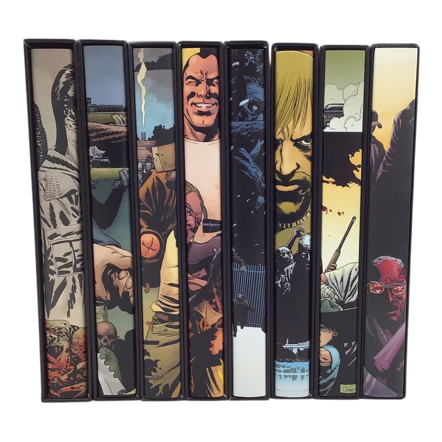 Image Comics The Walking Dead Complete Signed Hardcover Set Vol. 1–8