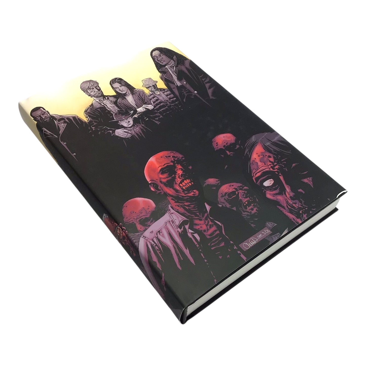 Image Comics The Walking Dead Complete Signed Hardcover Set Vol. 1–8
