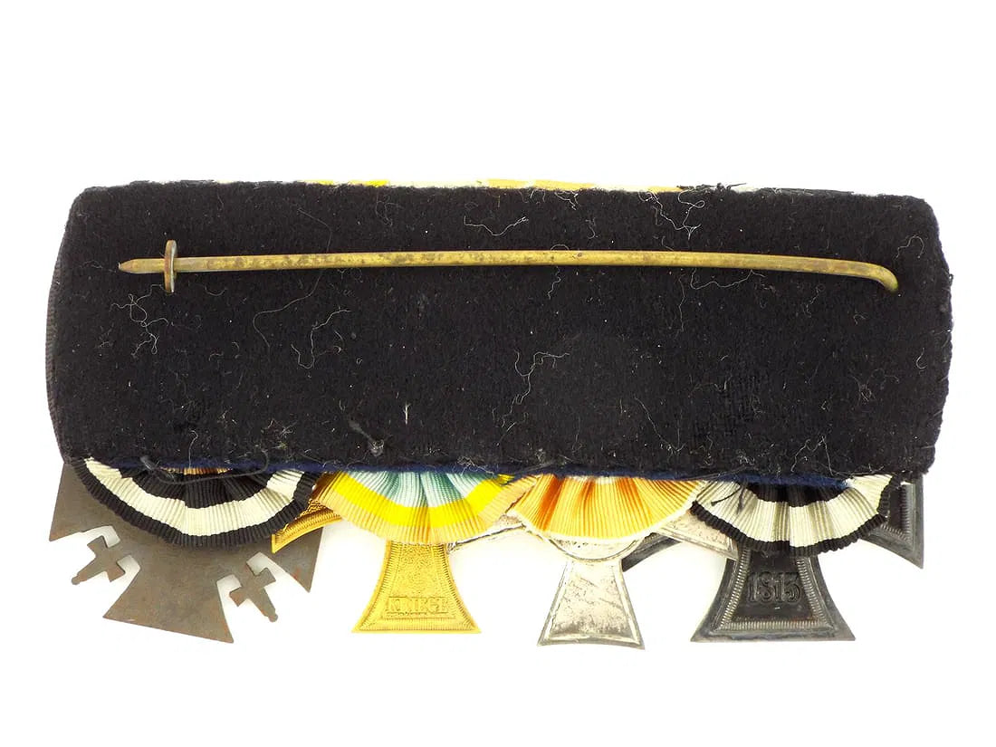 Imperial German WWI Great Medal Bar For Parade & Full Uniform Dress Occasions