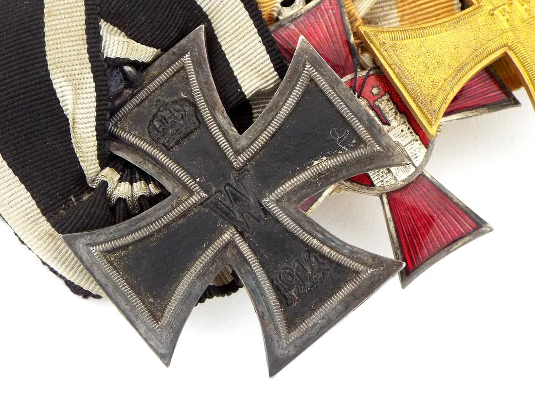 Imperial German WWI Great Medal Bar For Parade & Full Uniform Dress Occasions