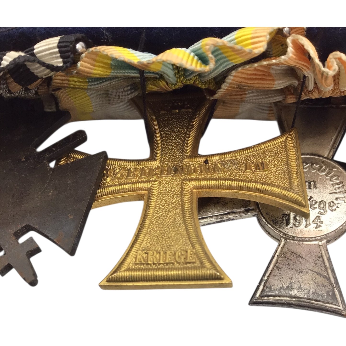 Imperial German WWI Great Medal Bar For Parade & Full Uniform Dress Occasions