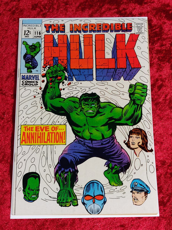 Incredible Hulk #116 - 1969 Marvel - Stan Lee & Herb Trimpe