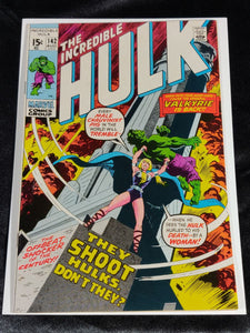 Incredible Hulk #142 - Marvel 1971 - "They Shoot Hulks, Don't They?"