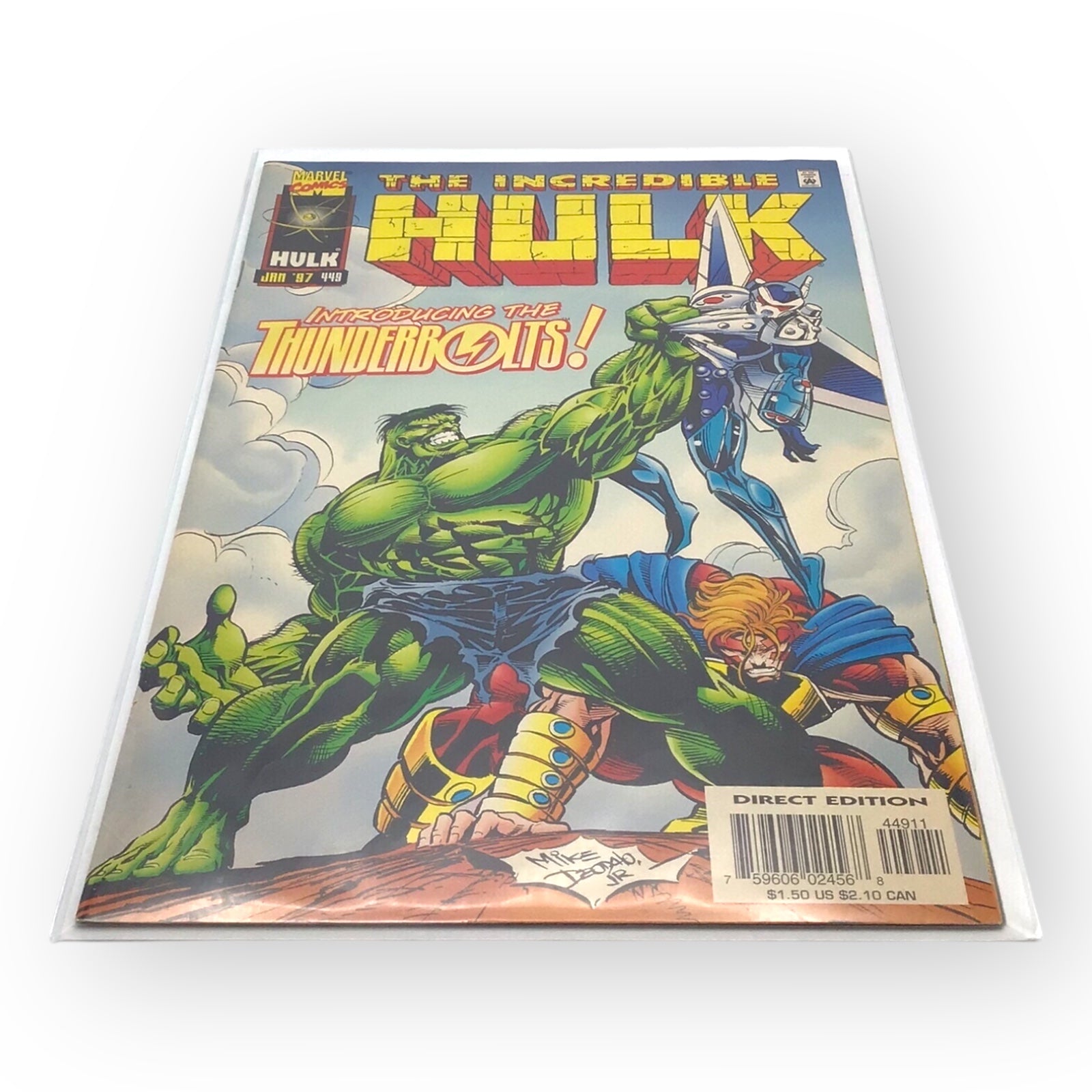 Incredible Hulk #449 (Jan 1997) – First Appearance of the Thunderbolts