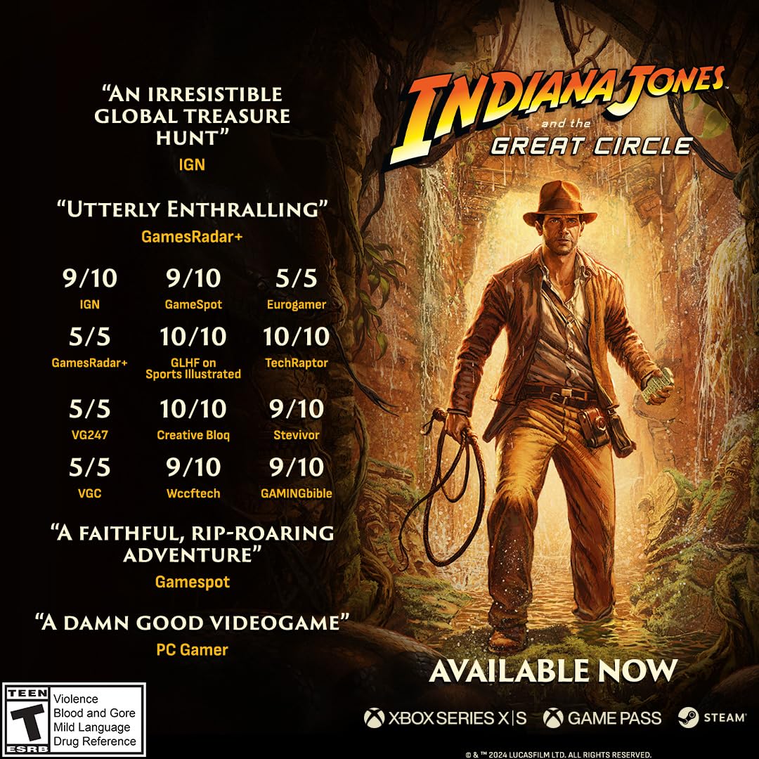 Indiana Jones and the Great Circle: Collector’s Edition – Xbox Series X (Unopened)