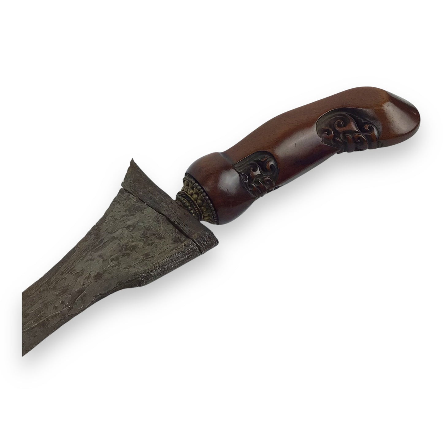 Indonesian Javanese 18th-19thC Pamor Keris Kris Meteorite Blade Sword
