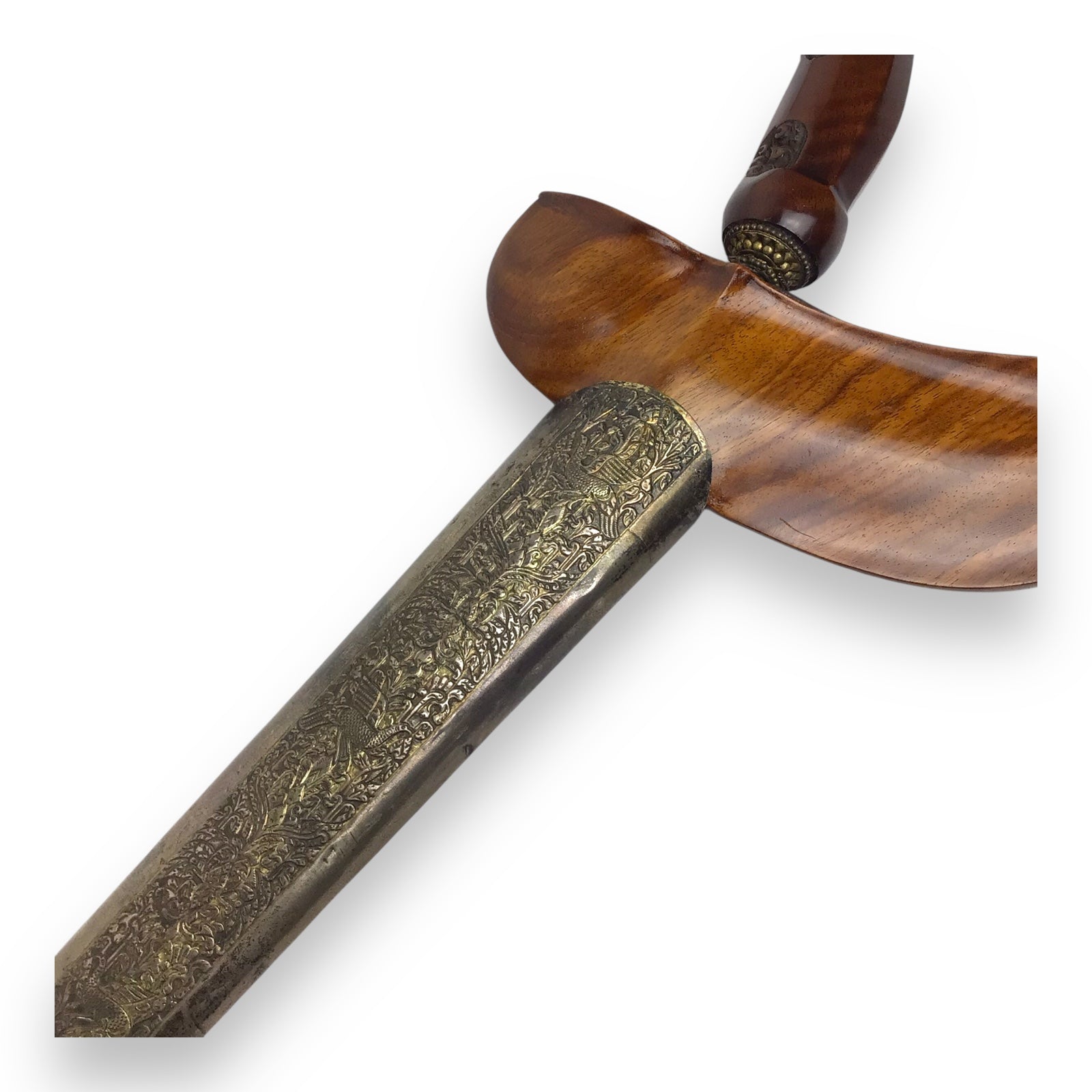 Indonesian Javanese 18th-19thC Pamor Keris Kris Meteorite Blade Sword