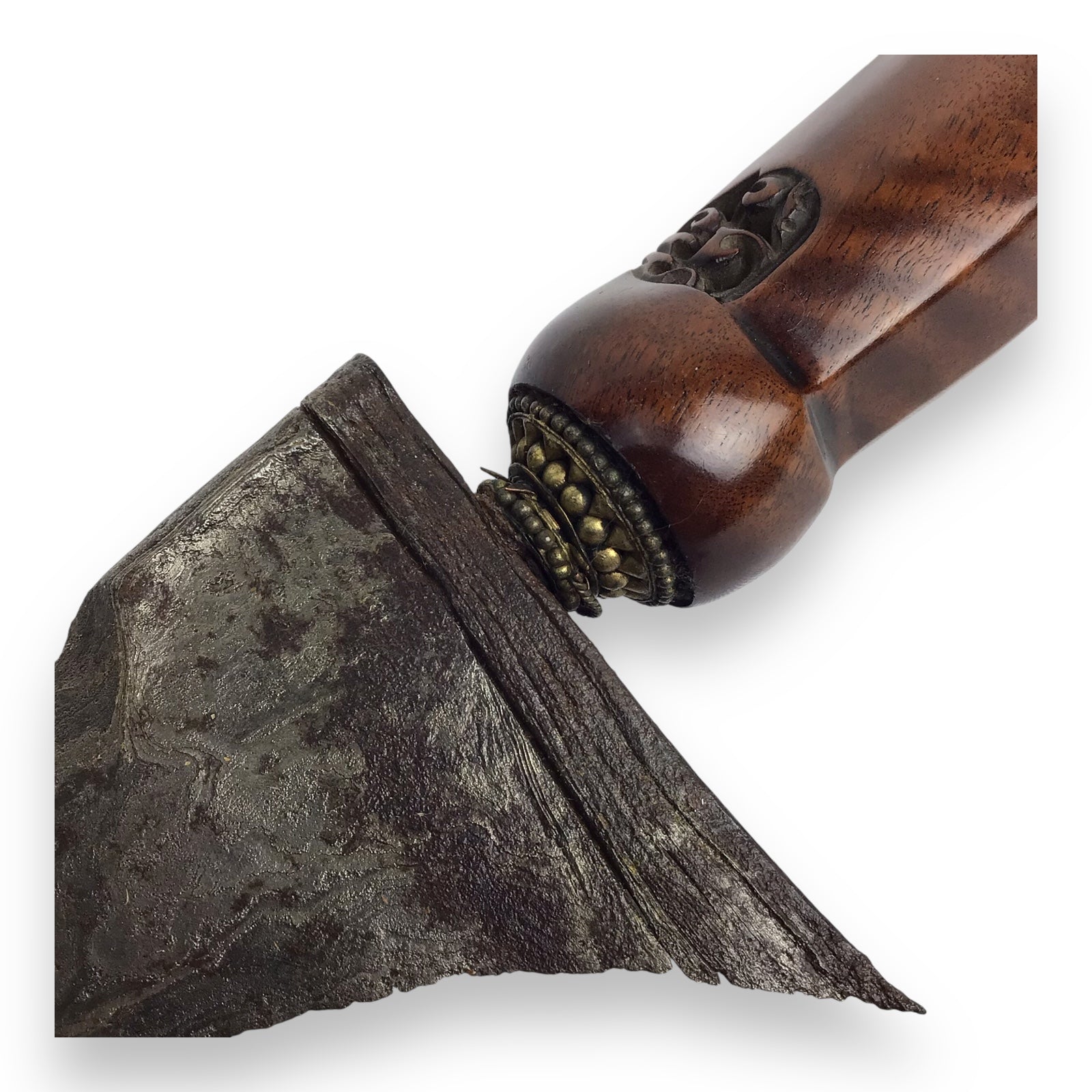 Indonesian Javanese 18th-19thC Pamor Keris Kris Meteorite Blade Sword