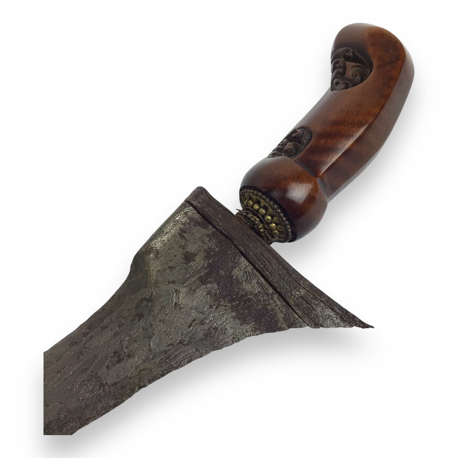 Indonesian Javanese 18th-19thC Pamor Keris Kris Meteorite Blade Sword
