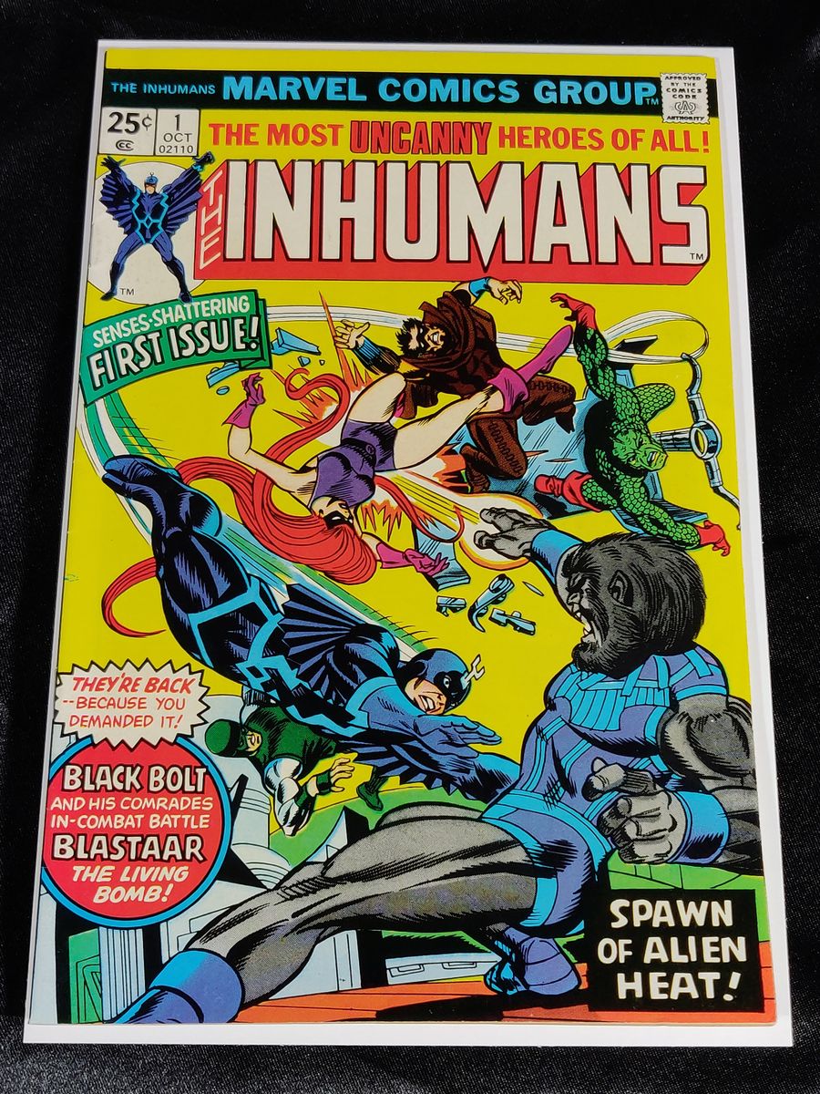 Inhumans #1 - Marvel 1975 - by Doug Moench & George Perez & Frank Chiaramonte