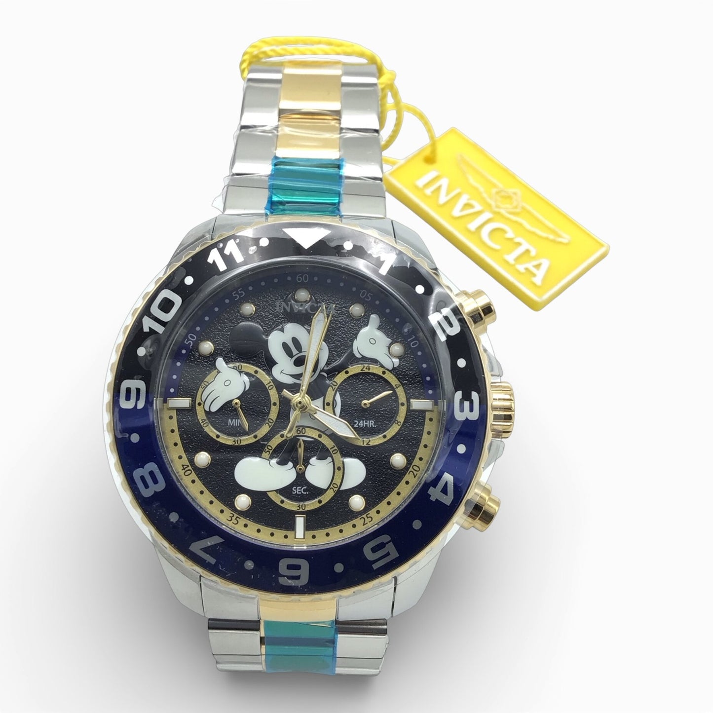Invicta Disney Limited Edition Mickey Mouse Men's Watch - 44mm, Steel, Gold (24954)