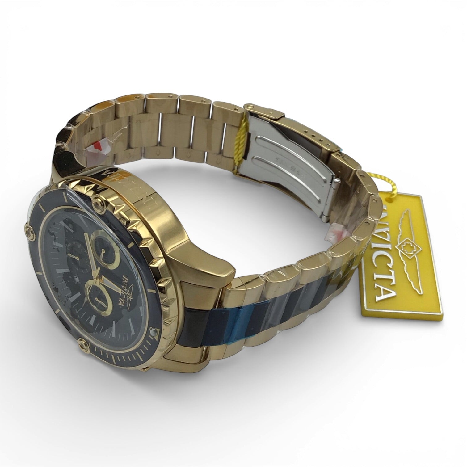 Invicta Grand Diver Men's Watch - 47mm. Gold. Black (15402) - Includes Batman Case