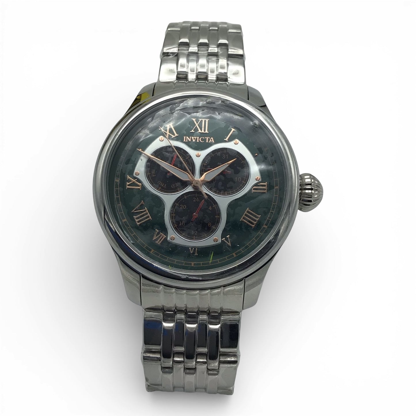Invicta Green Quartz Wrist Watch 45mm - Model 28562