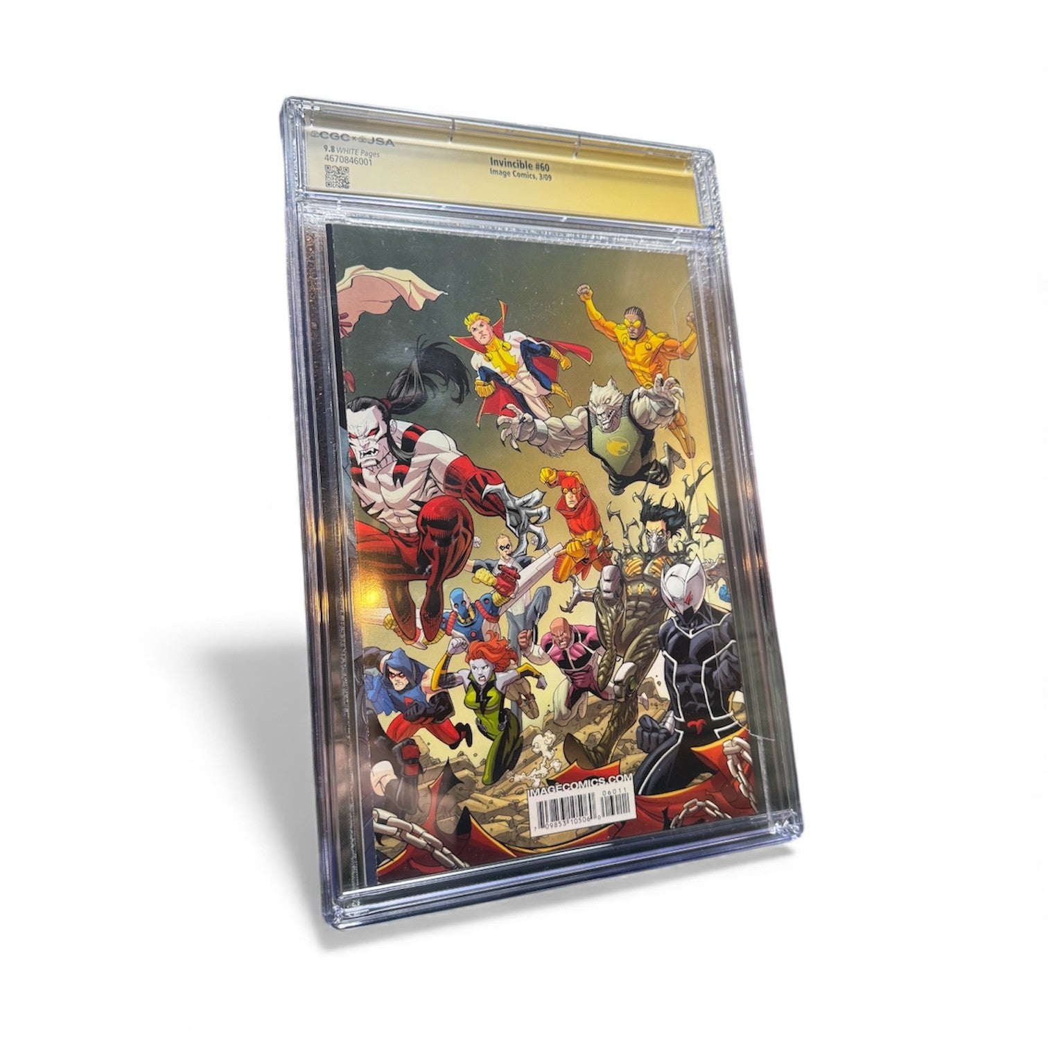 Invincible #60 – Ryan Ottley Signed | CGC 9.8 | CGCxJSA Certified Authentic