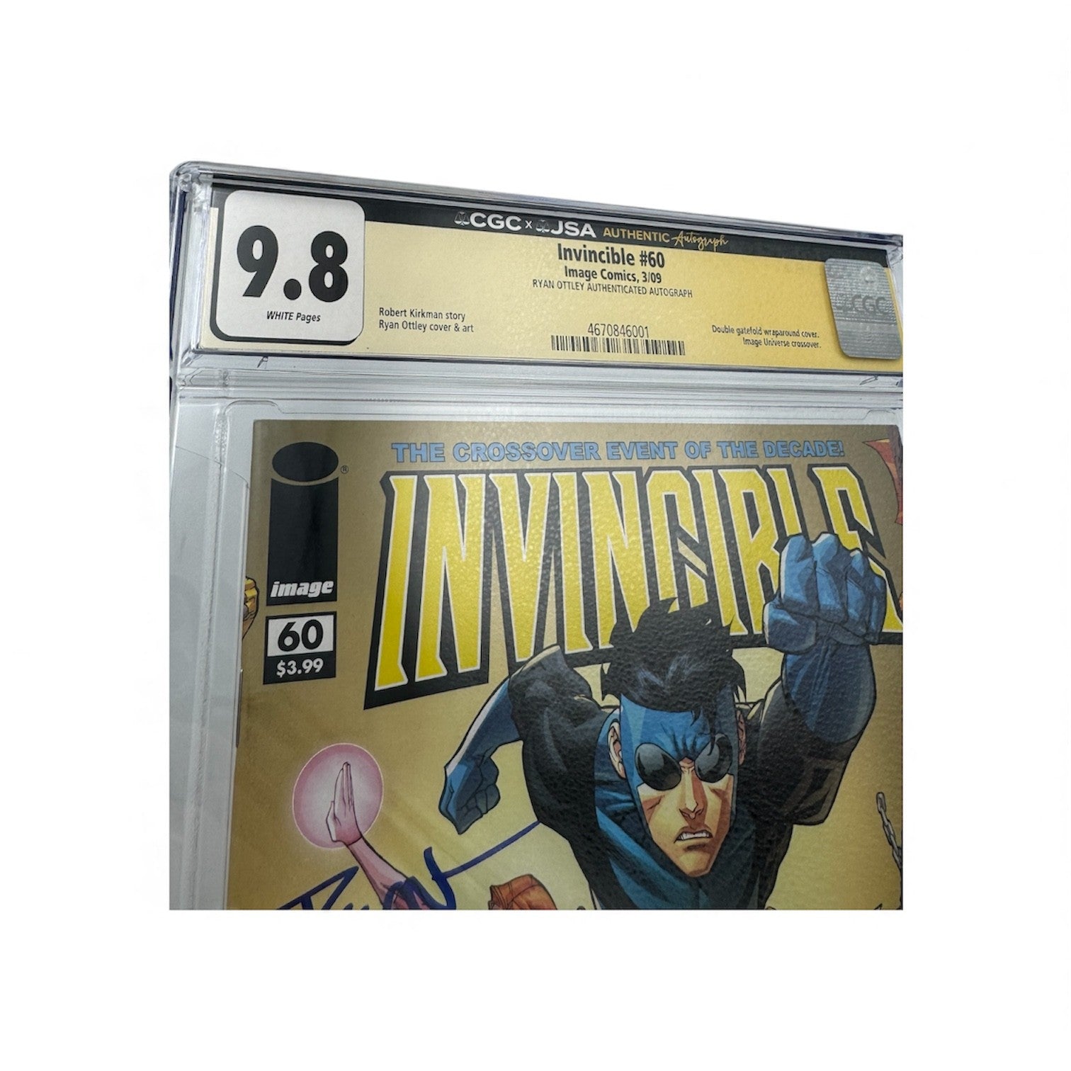 Invincible #60 – Ryan Ottley Signed | CGC 9.8 | JSA Certified Authentic