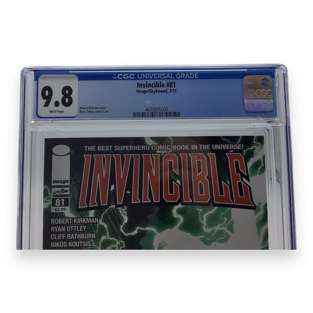 Invincible #81 | CGC 9.8 | Premium Late-Run Issue