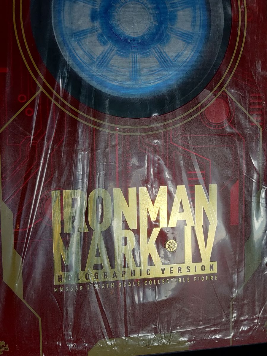 Iron Man Mark IV Sideshow Hot Toys 1:6 Holographic Version Action Figure  MMS568