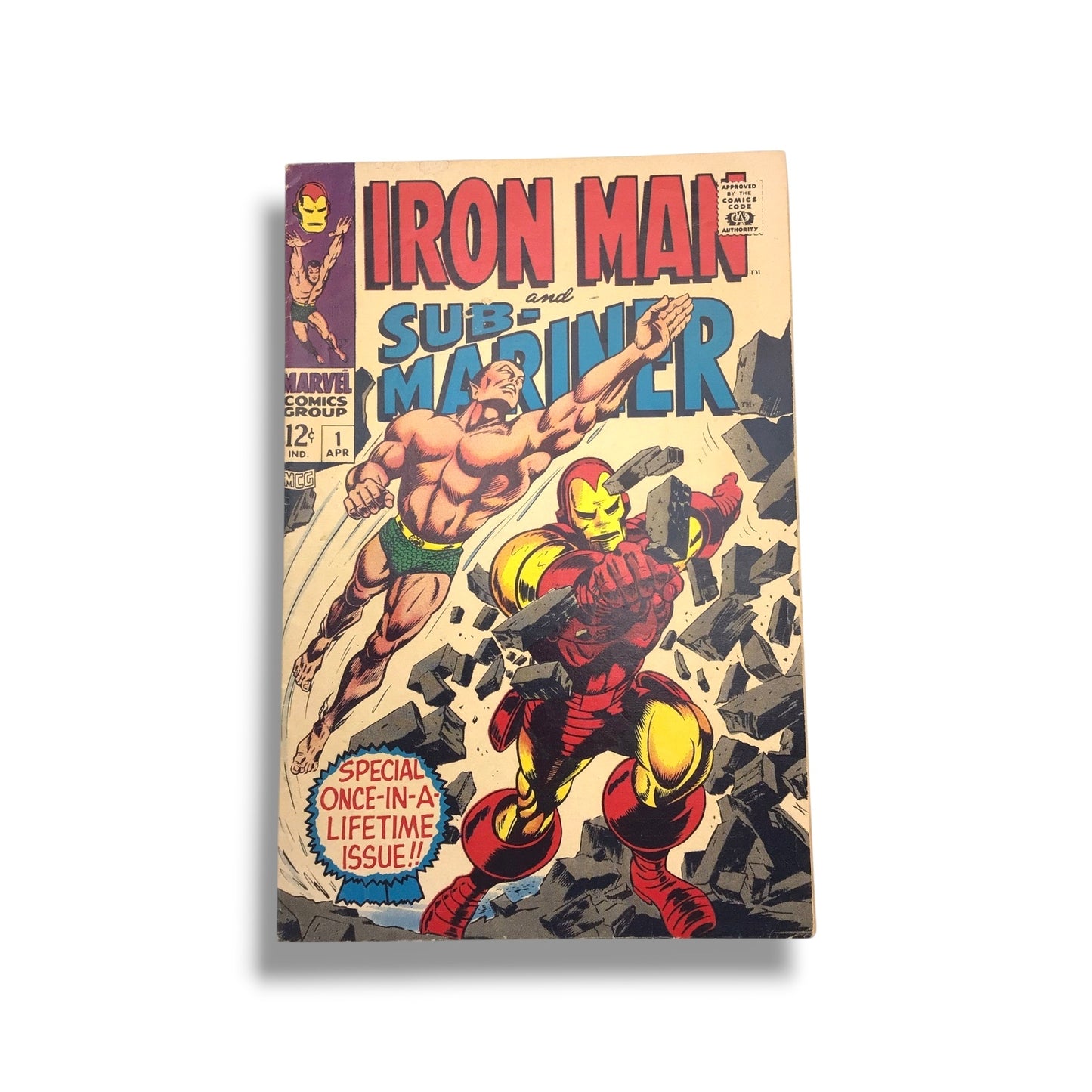 Iron Man and Sub-Mariner #1 (1968) Comic Book | Marvel Comics